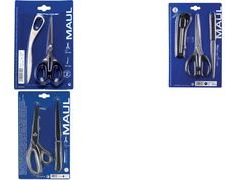 Set Brieföffner 752 20 und Schere 766 08 und Cutter, Farbe: schwarz