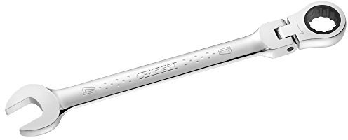 FACOM E110909 – Clé mixte à cliquet articulée – 16 mm, Expert by FACOM