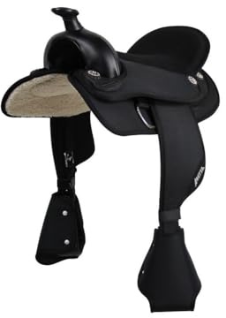 Abetta Org Round Skirt Saddle Youth 12 Black