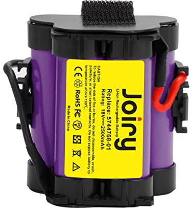 Joiry 18V 3000mAh Li-ion Replacement Batterie Ersetzen für Gardena R38Li R40Li R45Li R50Li R70Li R80Li, Flymo 1200R, Husqvarna Automower 105 305 308 308X, McCulloch ROB R1000 R800
