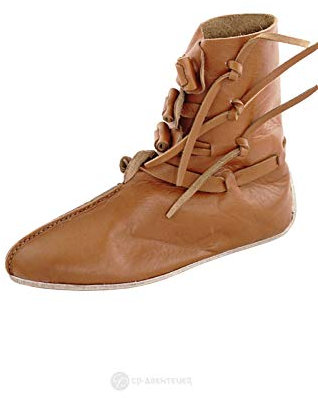 Mittelalter Wikinger Schuhe Knebel Mittelalterschuhe Schuhgröße 42