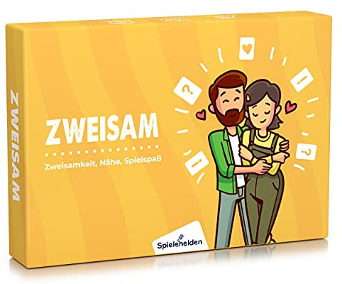 Spielehelden Zweisam | Beziehungs Geschenke Männer & Frauen | Partner Geschenke | Romantische Geschenke | 100 + romantische Aufgaben für mehr Zweisamkeit | Spiel für Paare
