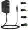 TTODDE UL Listed 6V 2A AC/DC Adapter 6V Power Supply Charger 6V Adapter 2A 1.5A 1A 0.5A 0.3A 12W DC 6V Power Adapter for Omron Healthcare Upper Arm Blood Pressure Monitor, Touchless Trash Can