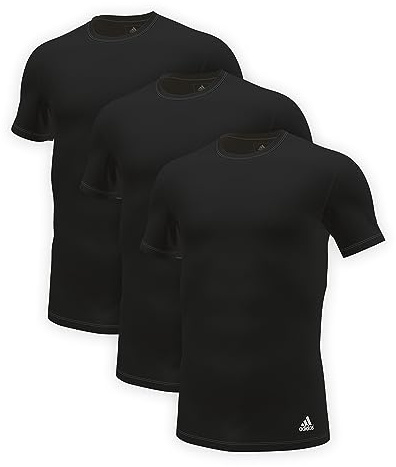 Adidas mens t shirt (pack of 3) - t shirts for men (sizes S - 3XL) - comfortable tshirt men