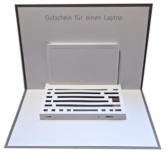 Gutschein für einen Laptop