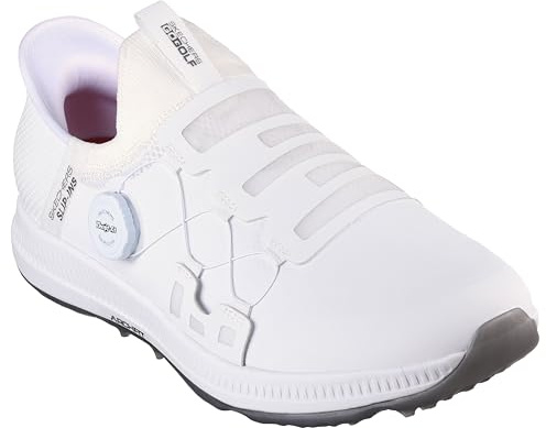 Skechers Mens Go Golf Elite 5 Slip in Golf Shoes - White - UK 10