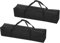 PATIKIL 25 Inch Tripod Monopod Case Bag, 2 Pack Nylon Folding Chair Storage Bag Camping Bag Replacement Tripod Carrying Case with Shoulder Strap for Outdoor Travel Camping, Black