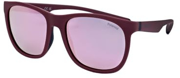 Polaroid Pld 2140/s T9H/JQ MTBURGNDY BK Sunglasses Unisex Acetate, Standard, 55
