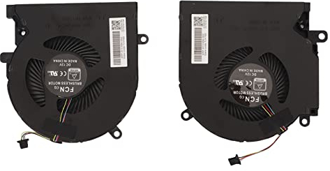 Laptop-Lüfter, 4-poliger Ersatzlüfter für Omen 15 EK TPN Q236 (CPU+GPU Kühlung) - Lüfter Kühler Radiator M04216 001 ND8CC02 19j22 19j23 M04215 001 ND8CC03 19C23