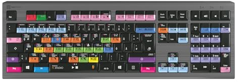 LogicKeyboard FL Studio 20 Astra 2, DE Mac Version, Tastatur Deutsch, Kompatibel mit