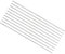 CoCud Mini Spiralbohrer Bohrer 1mm Bohrer Durchmesser 100mm Gesamt Länge Schnellarbeitsstahl Spiralbohrer Bit - (Anwendung: für Metall Plastik und Holzarbeiten) 10Stk