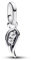 PANDORA ME Funkelnder Engelsflügel Mini-Charm-Anhänger aus Sterling Silber mit Cubik Zirkonia, Kompatibel ME und Moments Armbändern, 793041C01
