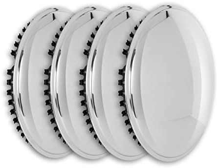 Radzierblenden (Edelstahl, poliert) - 4 Stück - 15 Zoll - universell passend