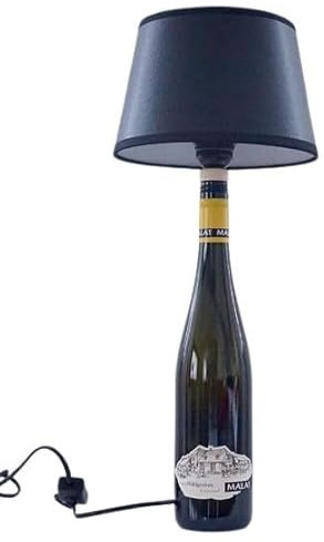 Lampenfassung für Flaschen Flaschenadapter, Flaschenlampen Adapter-Kit E27 Flaschenaufsatz Lamp Kit