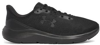 Under Armour UA Charged Pursuit 4, Zapatillas para Correr Hombre, Black/Black/Black, 43 EU