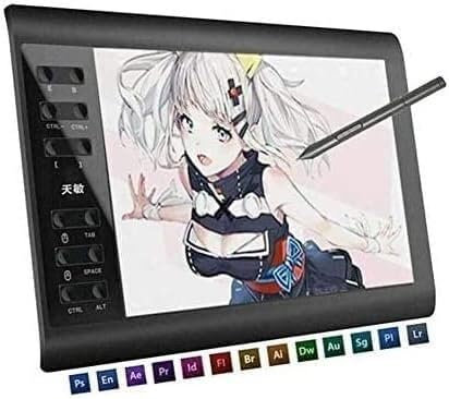 Tableta de escritura LCD con lápiz, tableta electrónica de dibujo gráfico digital, se puede conectar al teléfono móvil, tableta pintada a mano, tablero de dibujo