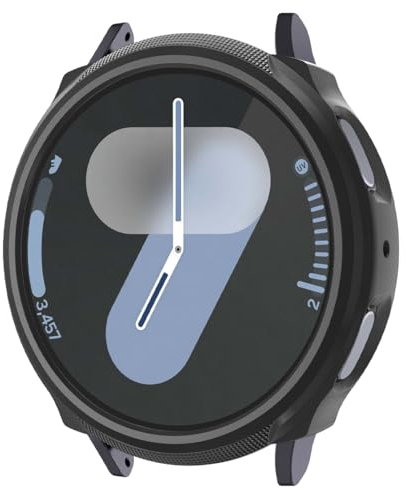 Spigen Cover Liquid Air Compatibile con Samsung Galaxy Watch 7 44mm (2024) - Nero Opaco