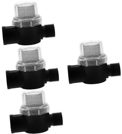 iplusmile 4 Stück Wasserpumpenfilter tragbarer wasserfilter Siebfilter Wasserpumpe Inline-Wasserfilter Sieb der Wasserpumpe Wohnmobil-Wasserpumpensieb Wasserfilter für Wohnmobile Stk