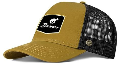 Ford Bronco Logo Baseball Cap Braun verstellbar