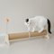 PETKARAY Poste rascador Horizontal de sisal de 30, rascador Grande con Juguete de Resorte para Proteger Muebles de Gatitos de Interior