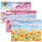 3 Stück Aufkleber Sammelalbum, A5 Leeres Stickeralbum, Stickerbuch Wiederverwendbar Leer, ölgemälde Wasserdichter Einband Leer Sticker Sammelalbum zum Sammeln von Stickern für Kinder und Erwachsen