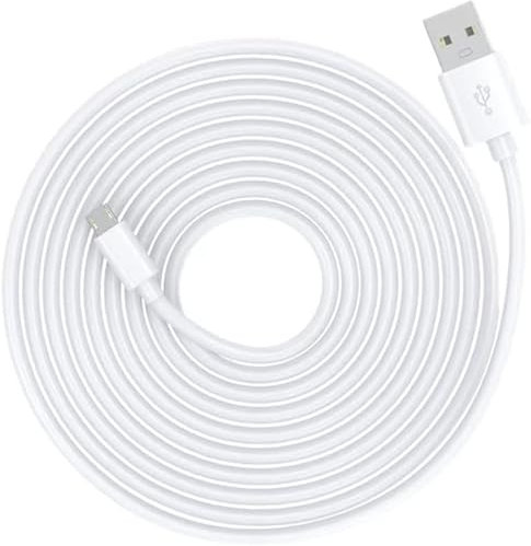 ZHHSUNY Micro USB Charger Cable Baby Monitor Cord, Replacement for LBTech, Owlet, Infant Optics, eufy, Moonybaby, VAVA (3 meter)