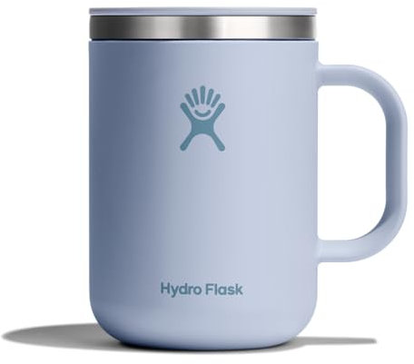 Hydro Flask Coffee Mug – Insulated Stainless Steel, Non Spill, Leak Proof Travel Mug 24 Oz Surf Blue