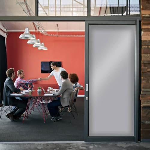 DIMEXACT - Film occultant Argent Brillant pour fenêtre - 122 cm x 1 m - en Rouleau