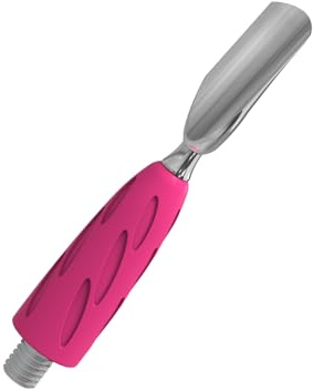 Staleks Combo UNIQ 17 Working Part – Rounded Wide Pusher for Modular Handle – Smooth Cuticle Work for Wide Nail Plates