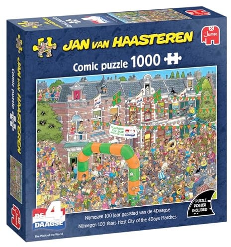 Jumbo Puzzle Jan Van Haasteren Nijmegen 4Daagse 1000 Teile