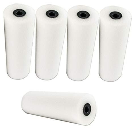 Lot de 5 rouleaux de peinture en mousse 11 cm