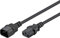 Goobay 39203 Cavo Prolunga Alimentazione VDE PC UPS, Nero, 5m, Lunghezza del Cavo