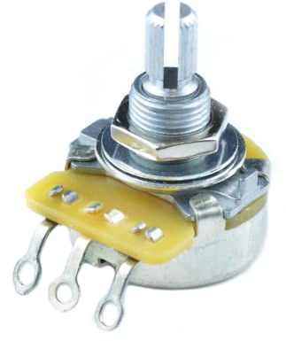 CTS 250 Split Shaft Potentiometer Vintage Dimple - Audio Taper