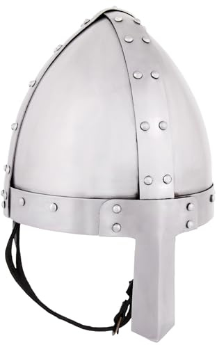 Ulfberth Mittelalterlicher Spangenhelm aus 1,6 mm Stahl, Gr. M
