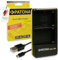 PATONA Dual Charger for NP-FM500H Battery compatible with Sony DSLR-A500 DSLR-A700 DSLR-A900 ILCA-77M2 SLT-A57 SLT-A99