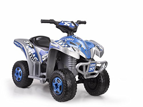 Quad King Cross Blue, für Jungen und Mädchen ab 3 Jahren, 6 V (Famosa 800012510)