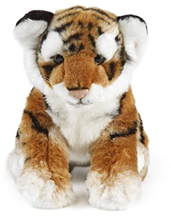 Living Nature Stofftier, mittelgroßer Tiger (35 cm), Unbekannt
