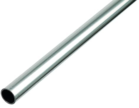 Alberts 473754 Rundrohr | Aluminium, natur | 1000 x 6 x 1 mm