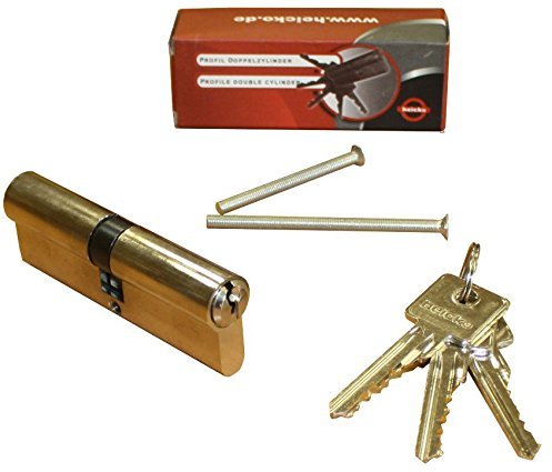 heicko Profilzylinder, 6-Stift-System, 3 Schlüssel, Not- und Gefahrenfunktion 35x50 mm (1 ST)