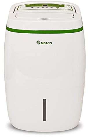 Meaco 20L Low Energy Dehumidifier and Air Purifier 2 in 1- Dehumidifier For Medium to Large Size Homes - Controls Humidity & Cleans Air All Year Round with HEPA filter [Energy Class A] White