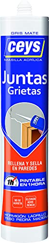 Ceys - Sellador para Juntas y grietas - Color Gris - Sella y repara - 280ML