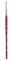 Princeton P3950R4 Pri Velvetouch Syn Sh Rond Taille 4