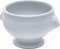 White porcelain lion head soup bowls, set of 6 - 11cm/14oz - High impact resistance.
