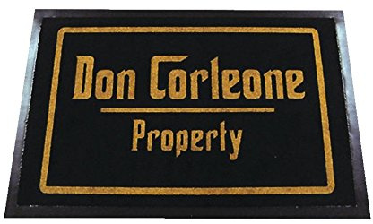 Don Corleone Property Fußmatte aus Polypropylen un
