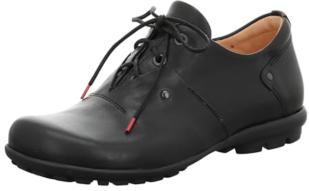 Think! Herren Kong Nachhaltige Wechselfußbett Schnürhalbschuhe, 0000 Schwarz, 41.5 EU