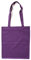 Bags by Jassz Stoffbeutel aus Baumwolle mit langen Henkeln (ca. 38 x 42 cm, Lila)
