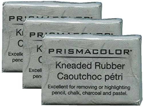 PRISMACOLOR DESIGN Eraser, 1224 Kneaded Rubber Eraser Large, Grey (70531) by Sanford