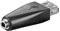 Goobay 93982 - Adaptador USB 2.0, Color Negro