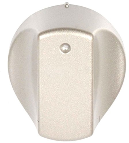Spares2go Interrupteur Bouton de commande pour Hotpoint 'Hot-ari IX' four plaque cuisinière (Argent, Lot de 1, 2, 3, 4, 5 ou 6 boutons) Pack Quantity: 1