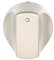 Spares2go Interrupteur Bouton de commande pour Hotpoint 'Hot-ari IX' four plaque cuisinière (Argent, Lot de 1, 2, 3, 4, 5 ou 6 boutons) Pack Quantity: 1